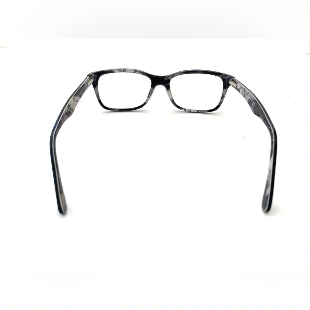 Ray Ban Women’s Marbleized Black/White Retro Wingtip Eyeglass Frames